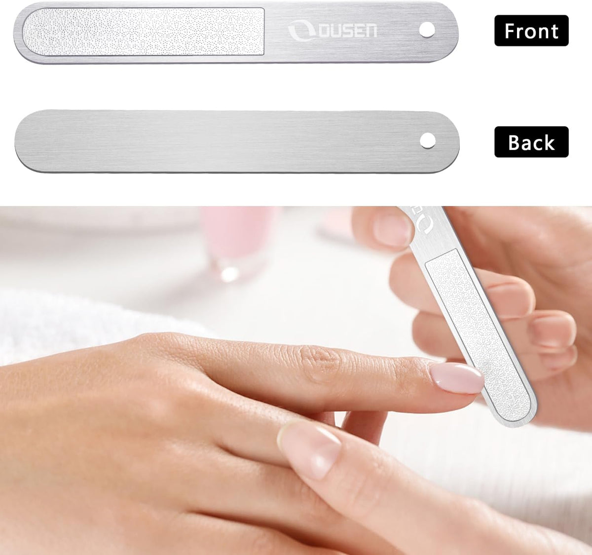 Nail Clippers with Catcher - anti Splash Wide Jaw Opening Thick Toenail Clippers for Seniors | Self-Collecting Fingernail Cutter Heavy Duty Toe Nail Clippers for Men&Women | Silver | L&S