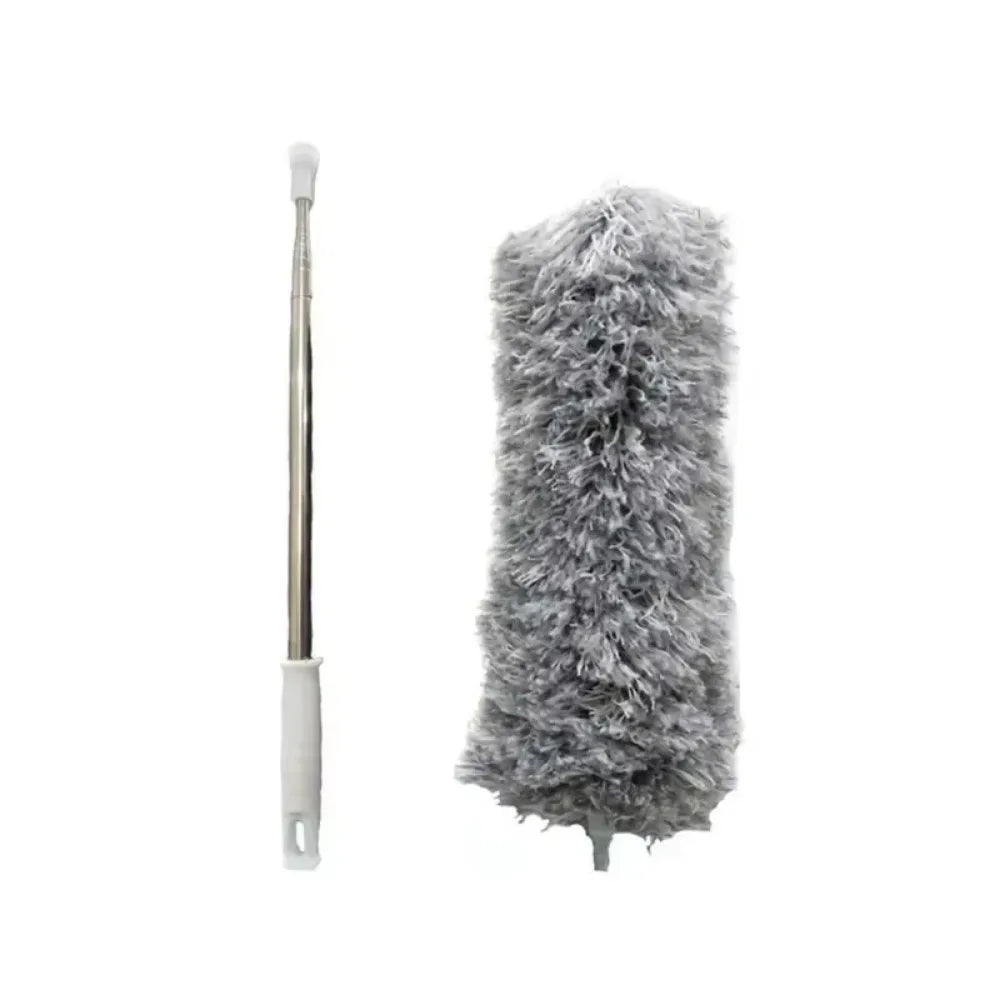 Long Handle Microfiber Duster Brush - Magic Cleaning Tool for Sofa Bed Furniture, Extendable Home Dusting Kit with Soft Bristles